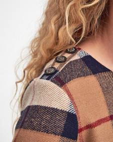 Nancy Tartan Mini Dress Hessian Tartan