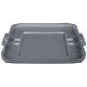 Rubbermaid Commercial, BRUTE, Square, Resin, 40 gal, Resin, Gray, Receptacle Lid