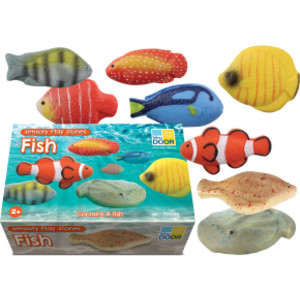 Sensory Play Stones - Fish