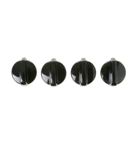 Range Surface Burner Knob Kit  Black