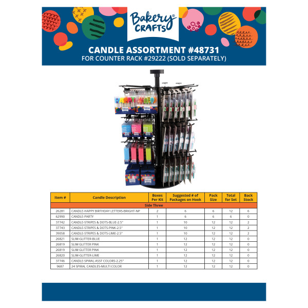 Candle Assortment 48731 Flyer