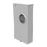 5 Terminal Ringless Large Closing Plate Lever Bypass 7-8 In Barrel Lock Ground With Bracket Provision