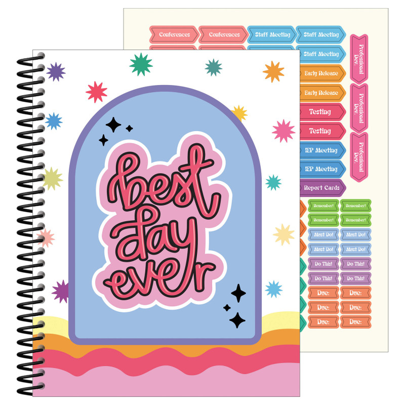 Retro Remix Teacher Planner