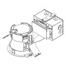 LIGHTOLIER Calculite® C6L Series Downlight Engine 2000 lm 80 CRI 3500K Wide Beam 0 to 10V Dimming 120/347V 6 in.