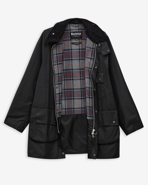 Giacca cerata oversize Solway Black