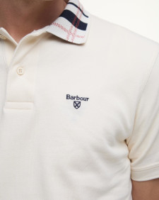 Trematon Short-Sleeved Polo Shirt Antique White