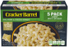 Cracker Barrel Sharp White Cheddar Macaroni & Cheese Dinner, 5 Pack
