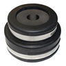 Entry Boot Kit, 4 in., 1-Hole For 1-1/4 in. Coax Cable, Black