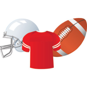 Football Assorted Cut Outs, Pack of 36