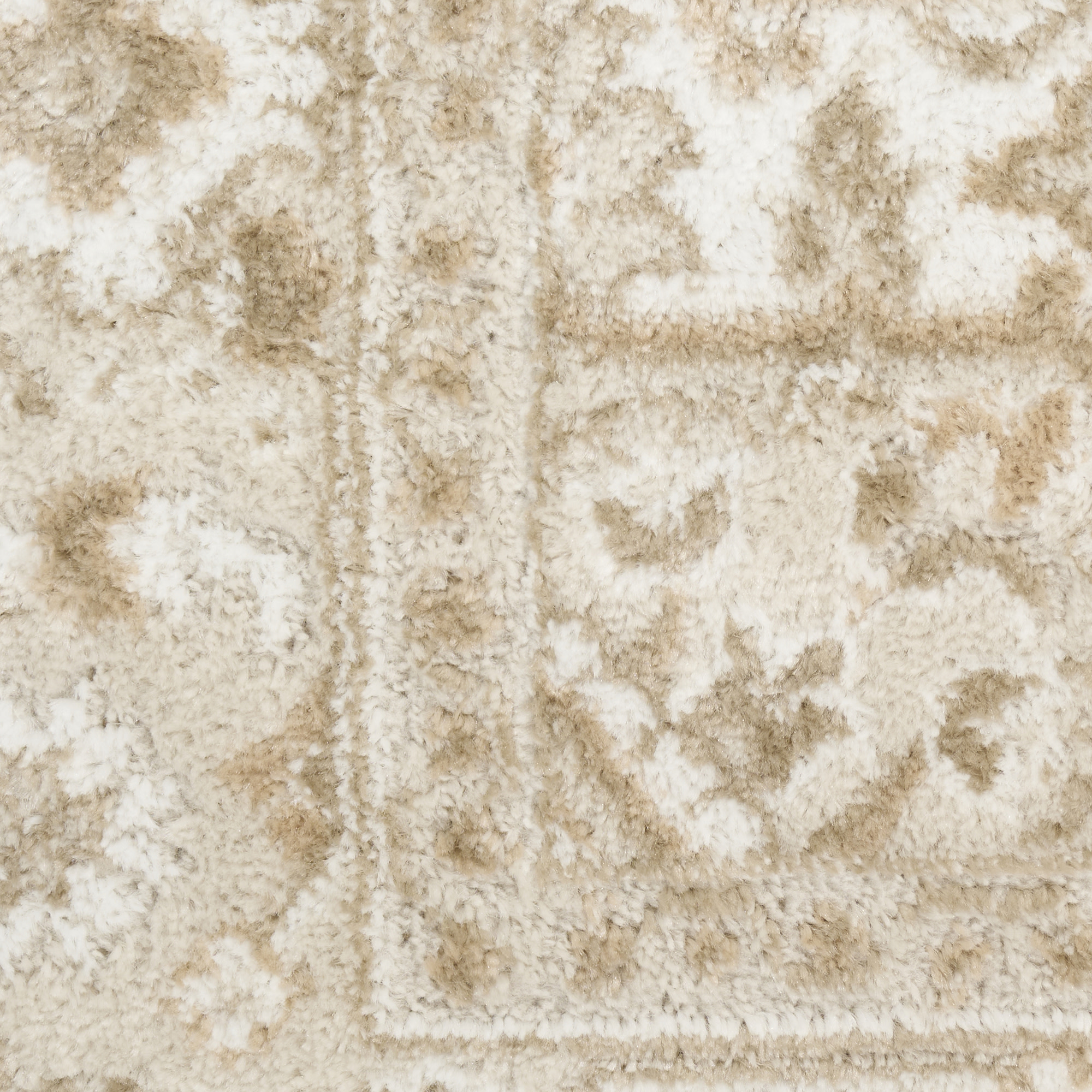 Nourison Dekor 7'10" x 9'10" Ivory Taupe Vintage Indoor Rug