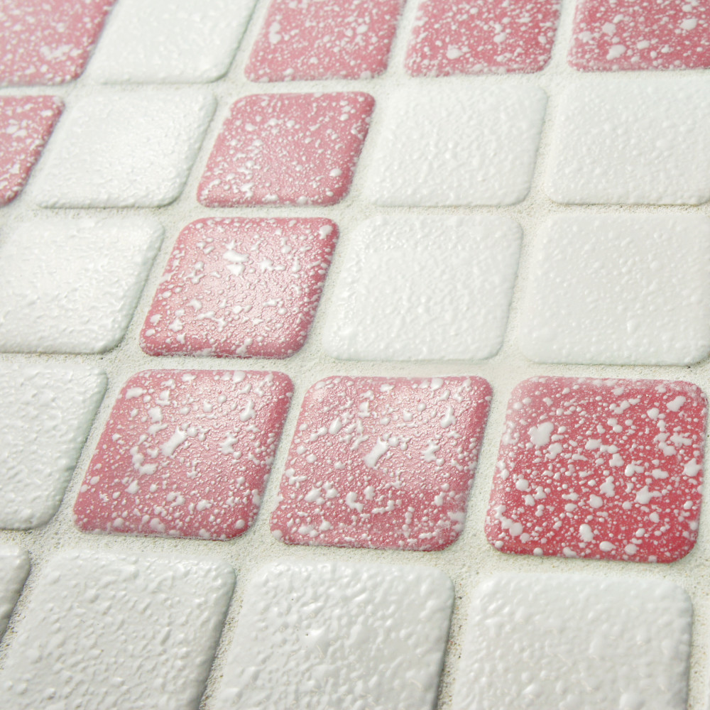 Crystalline Market Square Flamingo 11.75x11.75 Square Porcelain Floor and Wall Digital Pattern