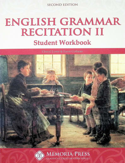 English Grammar Recitation Workbook 2 Student Book (2nd Edition) | Memoria Press