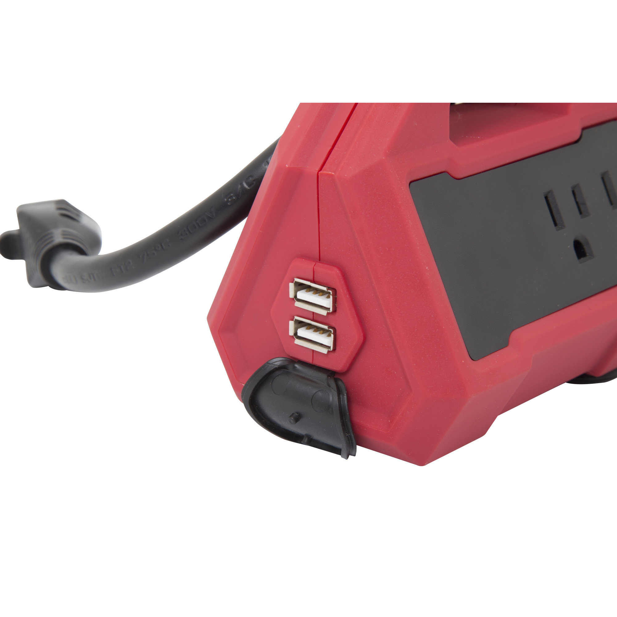 Steelman Pro 8 Outlet GFCI Power Strip 2 USB Outlets Detachable