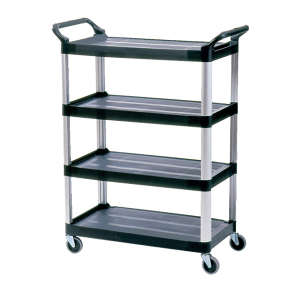 Rubbermaid Commercial, Xtra™, Utility Cart, Black
