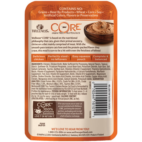 Wellness CORE Tiny Tasters Chicken Pate