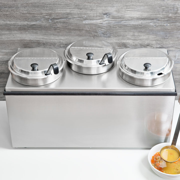 Four-third-size 120-volt Cayenne® model T43R Heat 'N Serve countertop rethermalizer