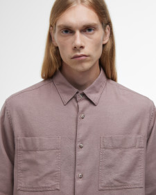 Garment Dyed Angelo Relaxed Shirt Burnt Heather