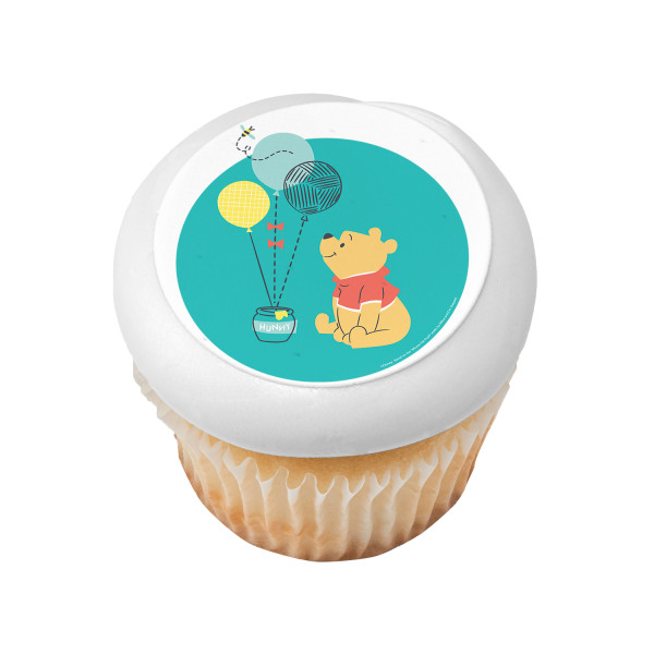Disney Baby Winnie the Pooh 1st Birthday PhotoCake® Edible Image®