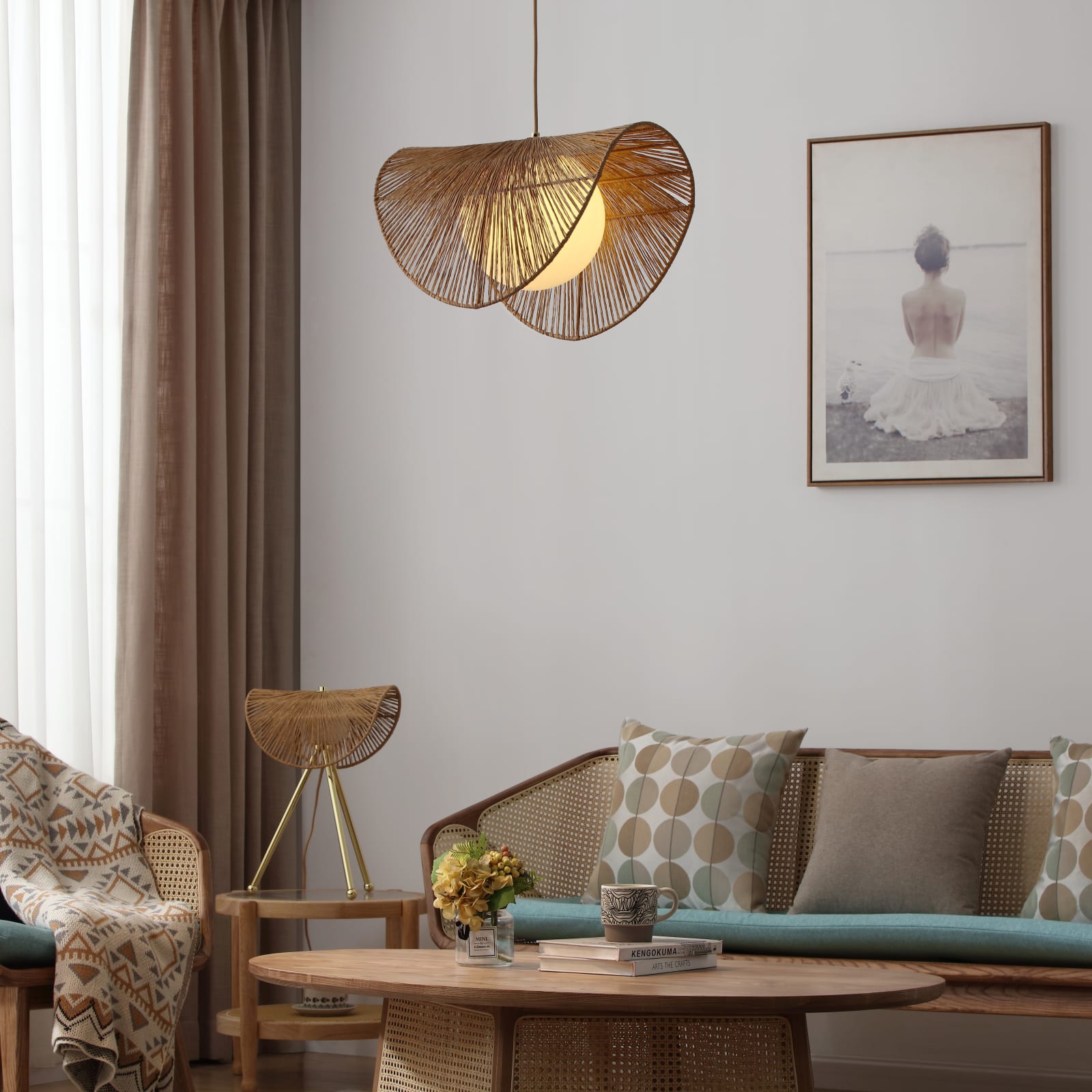 Sovev 1 Light Pendant — installation 1