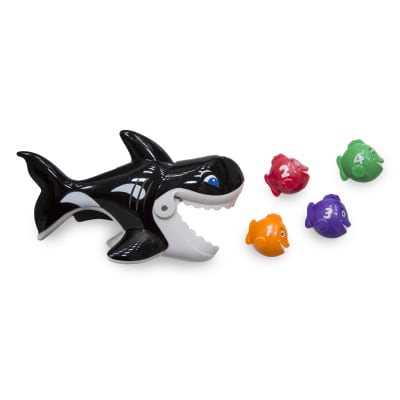 SunSquad Gobble Gobble Guppies Educational Water Toy, Outdoor Toys, Pool Party Favors & Bath Toys for Kids Ages 2 & Up
