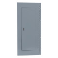 Mono-Flat™ Flush Cover Steel Flush Mount Hinged Front Cover Gray 38 H x 20 W in.