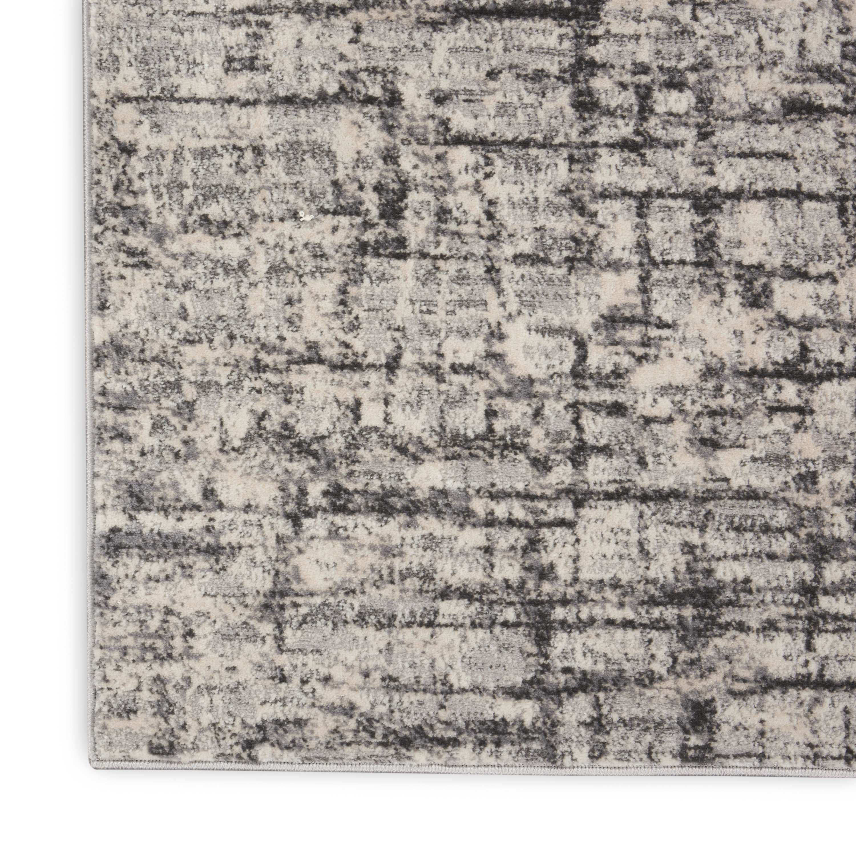 Calvin Klein CK950 Rush 9' x 12' Ivory Grey Modern Indoor Rug