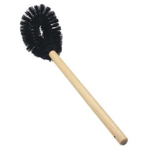 NSN7920007725800, AbilityOne®, SKILCRAFT, Sanitary Brush, 14" Handle, Synthetic Bristles, Black