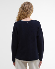 Pullover Marine Rundhalsausschnitt 
