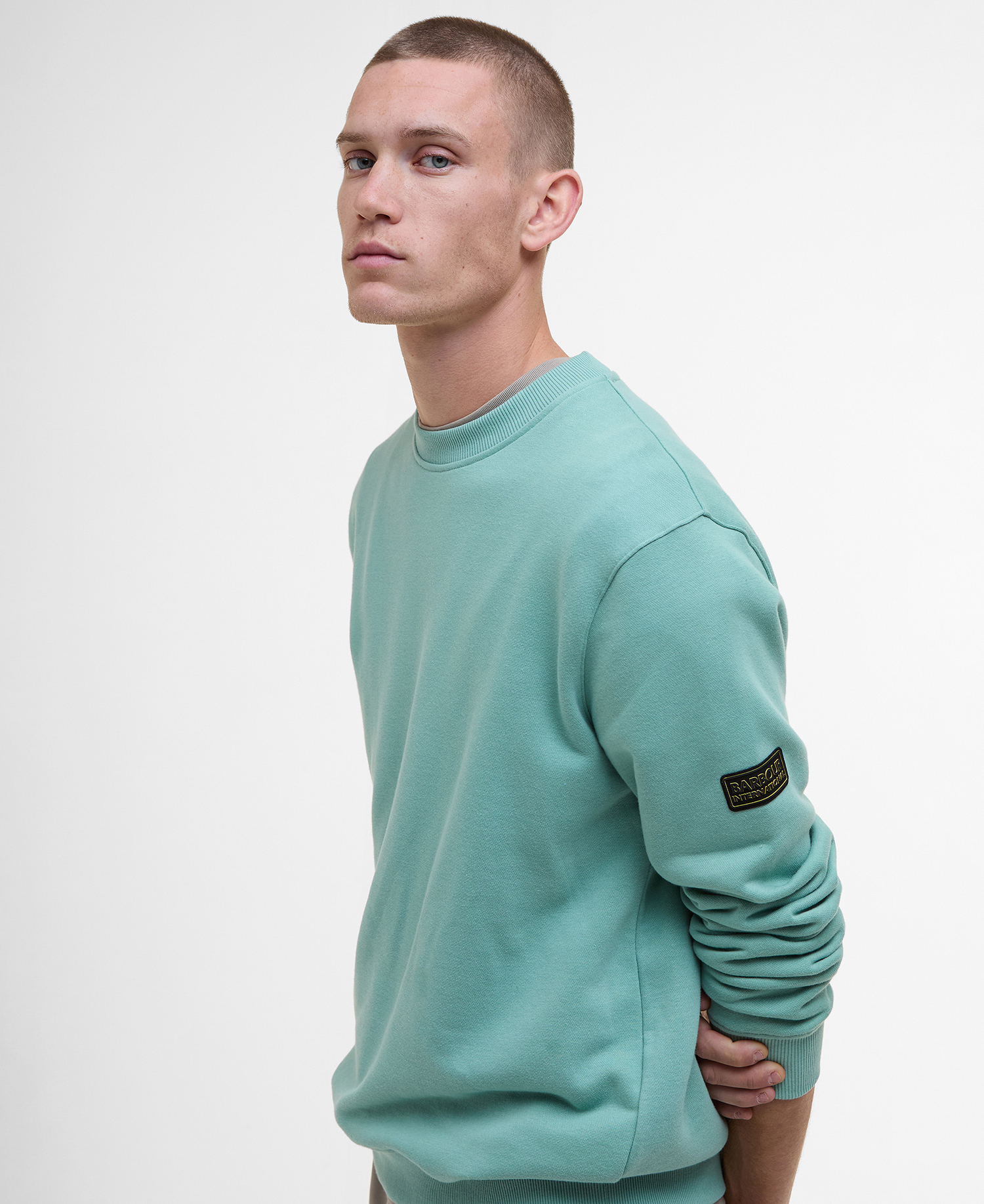 Outline Badge Sweatshirt image number 3