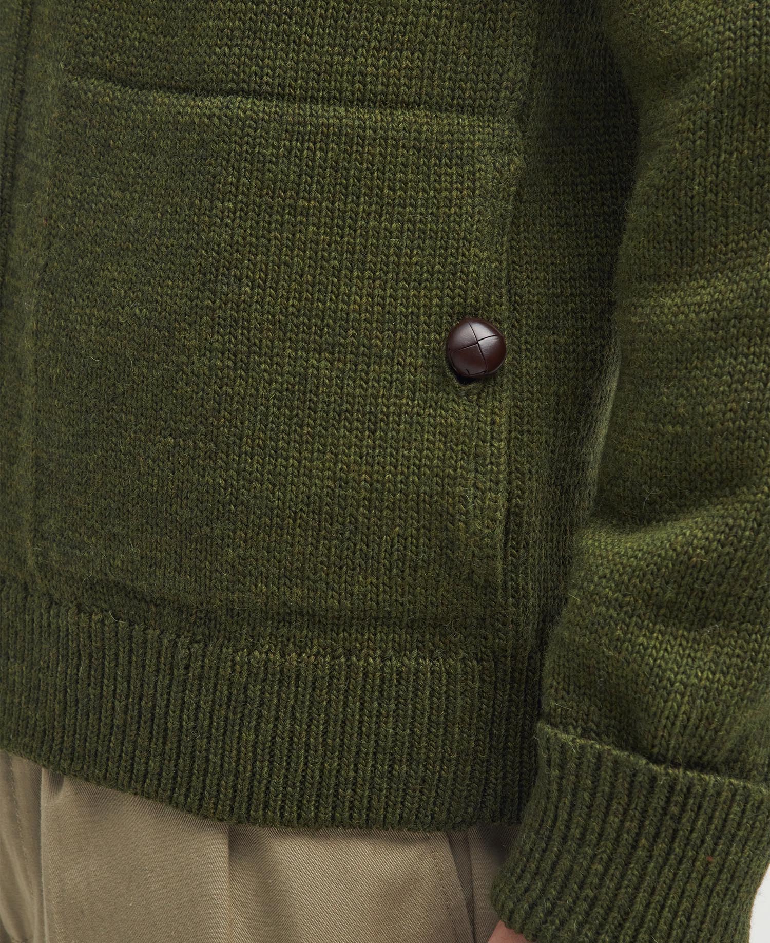 Barbour x TO KI TO Paxman Zip-Up Jumper image number 6