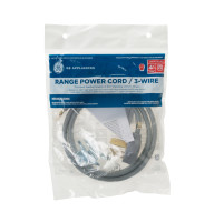 4' 40Amp 3 Wire Range Cord &mdash; Model #: WX09X10006