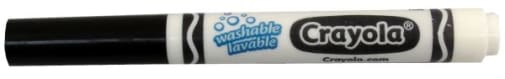 Crayola Black Conical Marker