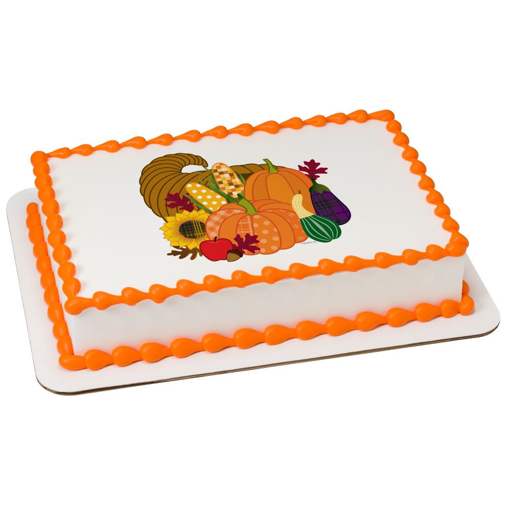 Image Cake Fall Harvest