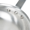 8-inch Wear-Ever® aluminum fry pan with natural finish and Cool Handle® rubber grip sleeve