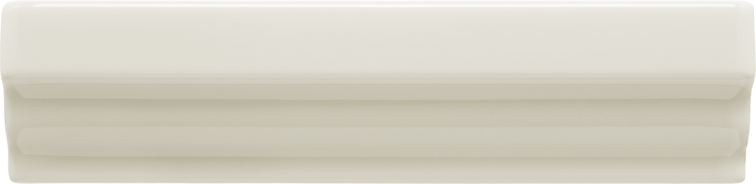 Delray Silver Seas 1×6 Chair Molding Glossy Virginia Tile Company