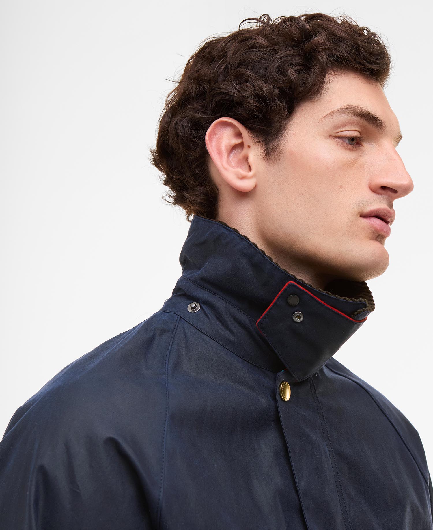 Paul Smith loves Barbour Oversized Bedale Waxed Jacket image number 7
