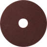 Hillyard, Trident Maroon X Heavy Duty Restoration Round Floor Pad, 15", Maroon