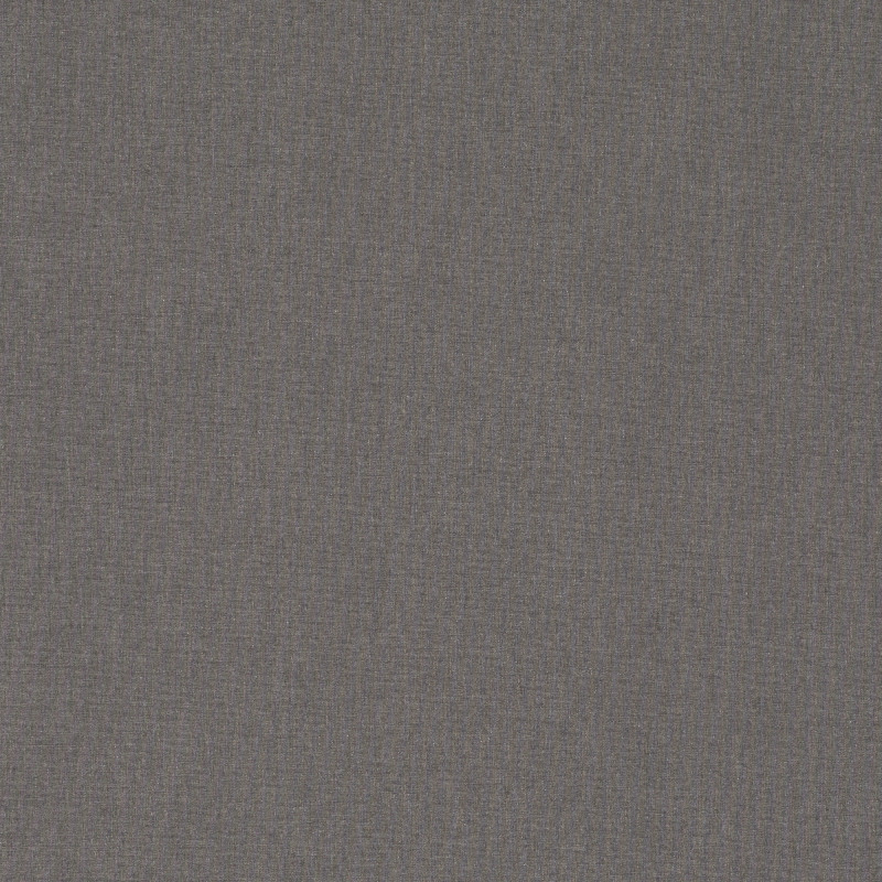 Square plain fabric sample in mid to deep slate grey.