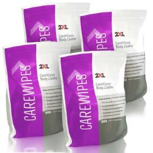XLC2XL436, 2XL,  CareWipes Body Cloths Soap Wipes,  700 Wipes/Container