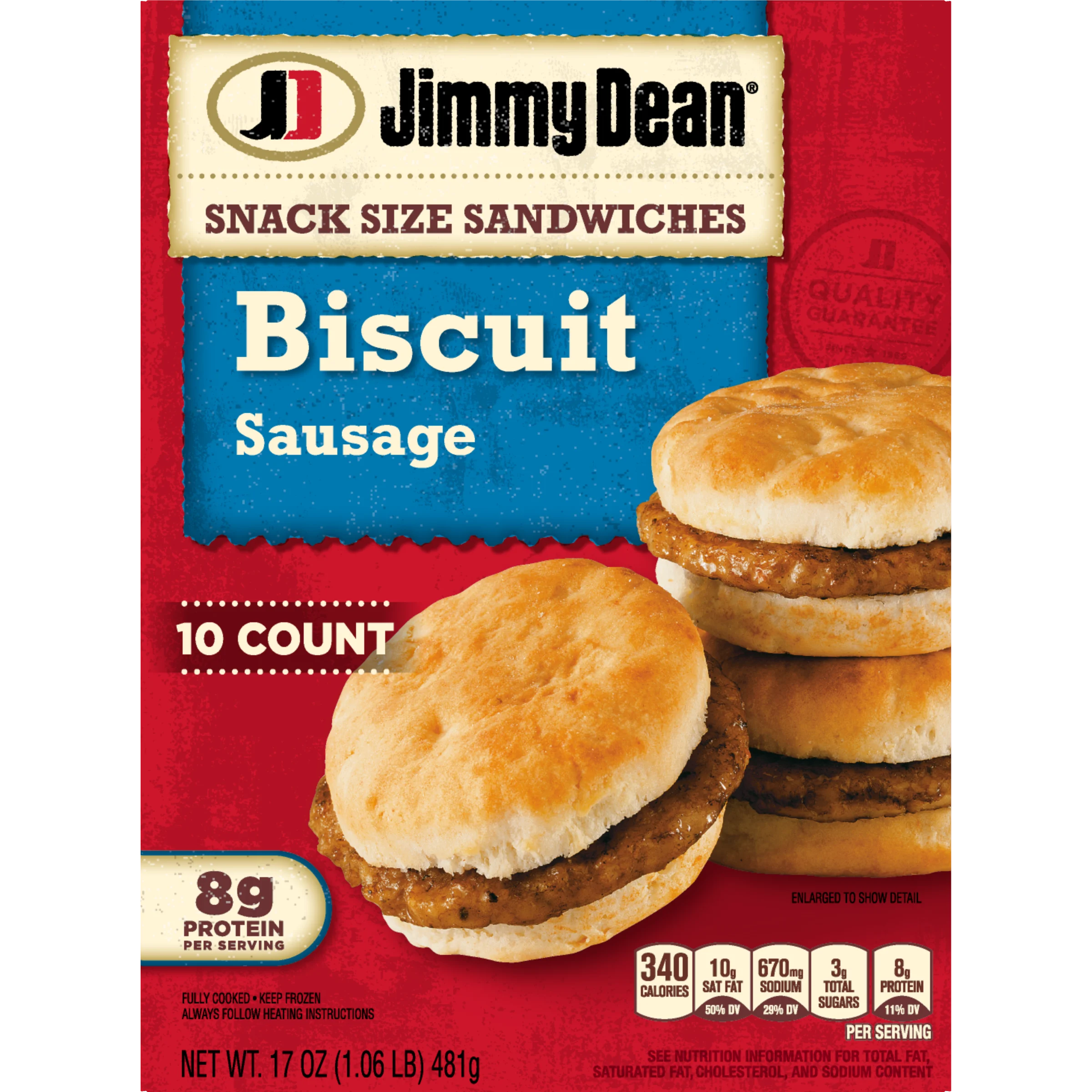 Sausage Biscuit Snack Size Sandwiches