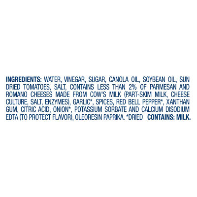 Kraft Sun Dried Tomato Vinaigrette Dressing, 16 fl oz Bottle