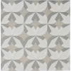 Encaustic Echoes Pale 8×8 Flourish Decorative Tile