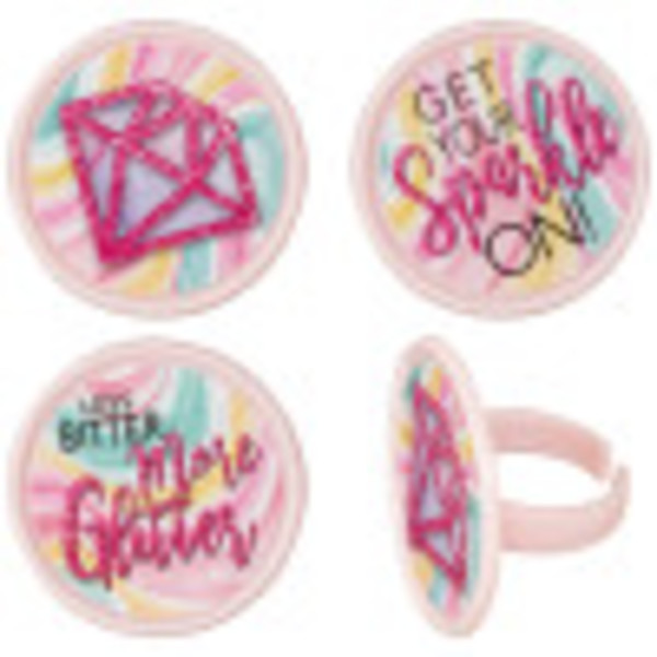 Decopac Sparkle On Ring Sticker | DecoPac