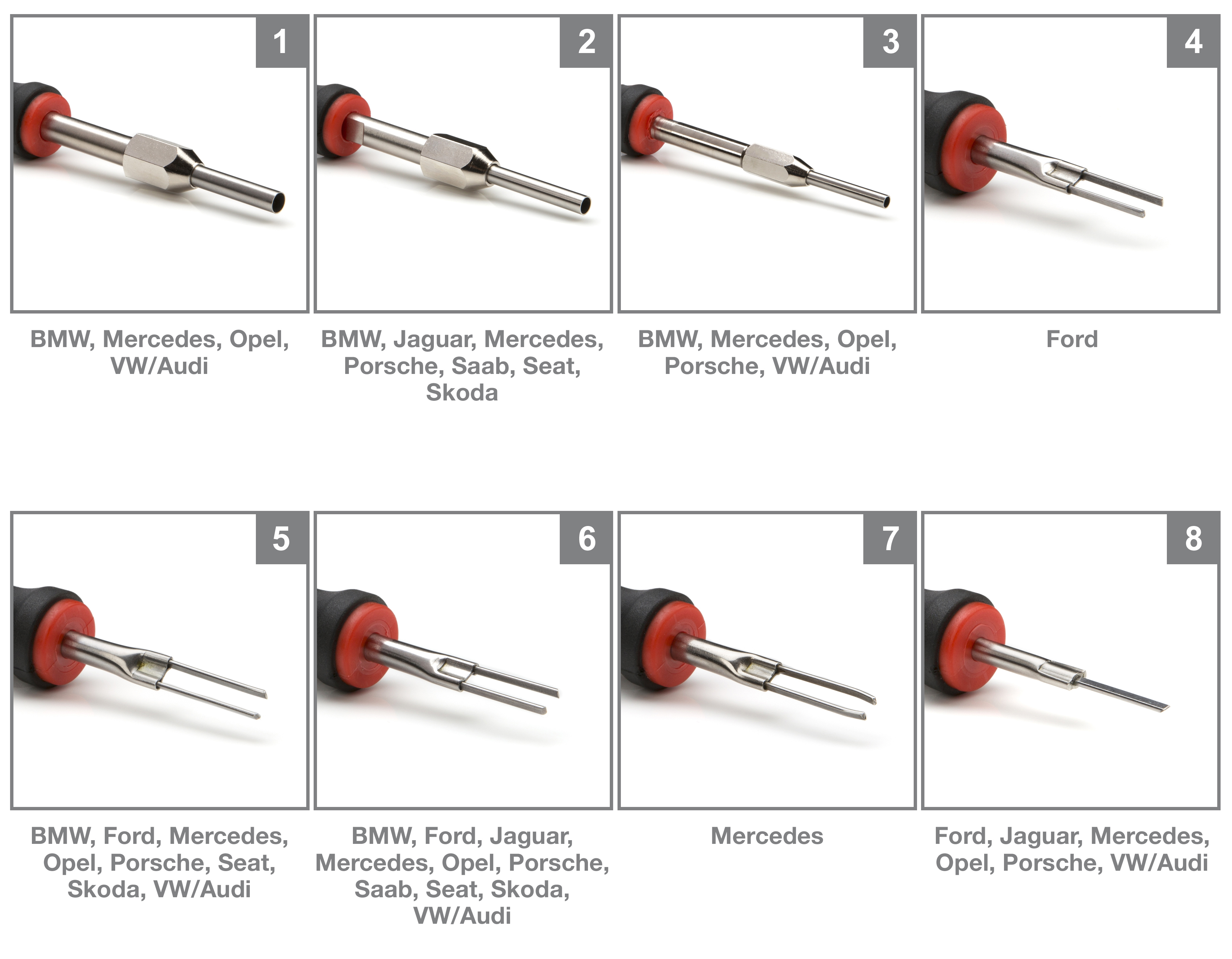 Steelman Connector Release Electrical Terminal Block Removal Tool Kit