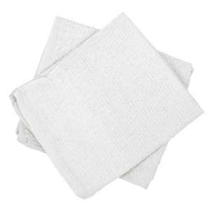 Hospeco, Counter, 17"x14", Cotton, Cloth, White