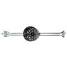flexBOX® Fixture Support Box Thermoplastic 3-1/2 in. Round 21.0 cu. in. Capacity Adjustable Bar Hanger