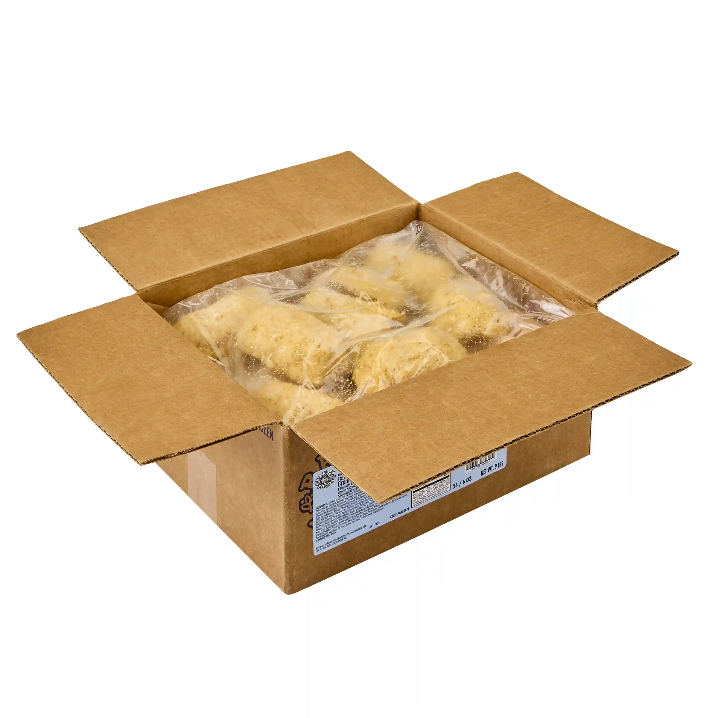 Barber Foods® Signature Supreme® Uncooked Breaded Crème Brie and Apple Boneless Stuffed Chicken Breasts, 6 oz._image_4