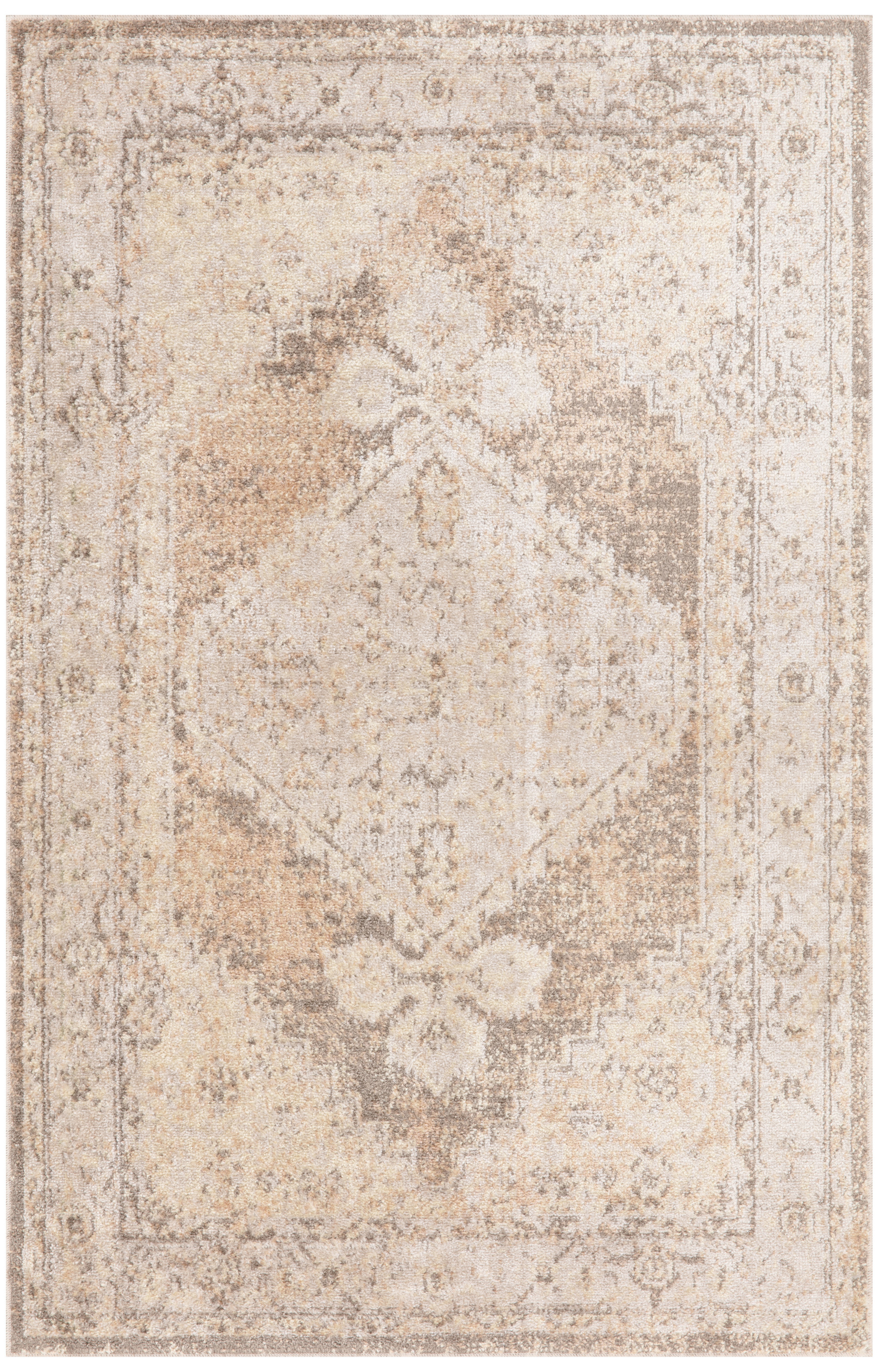 39.00" x 60.00" x .25" Astra Machine Washable Turkey N1622