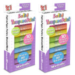 Kwik Stix&trade; Solid Tempera Paint, Pastel Tones, 10 Per Pack, 2 Packs TPG680-2