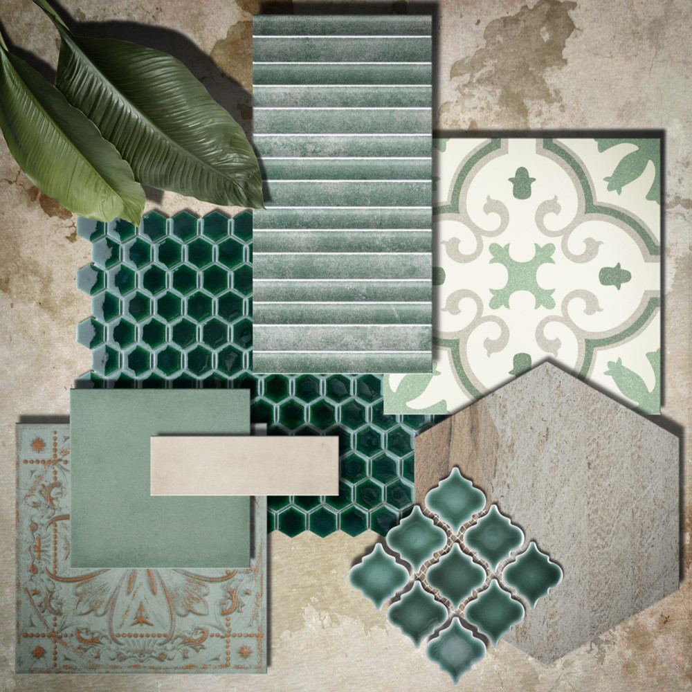 Sample – Rubik Aloe Ceramic Wall Tile